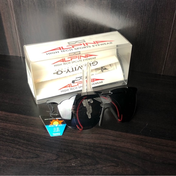 Vintage Alpina Opus IV L Cycling Sunglasses - Picture 2 of 5